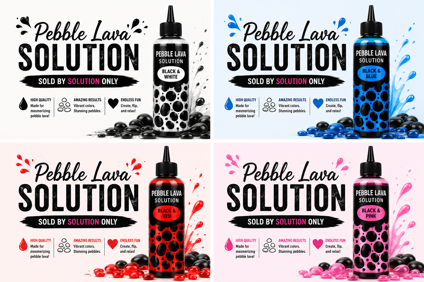 Pebble Lava Solution