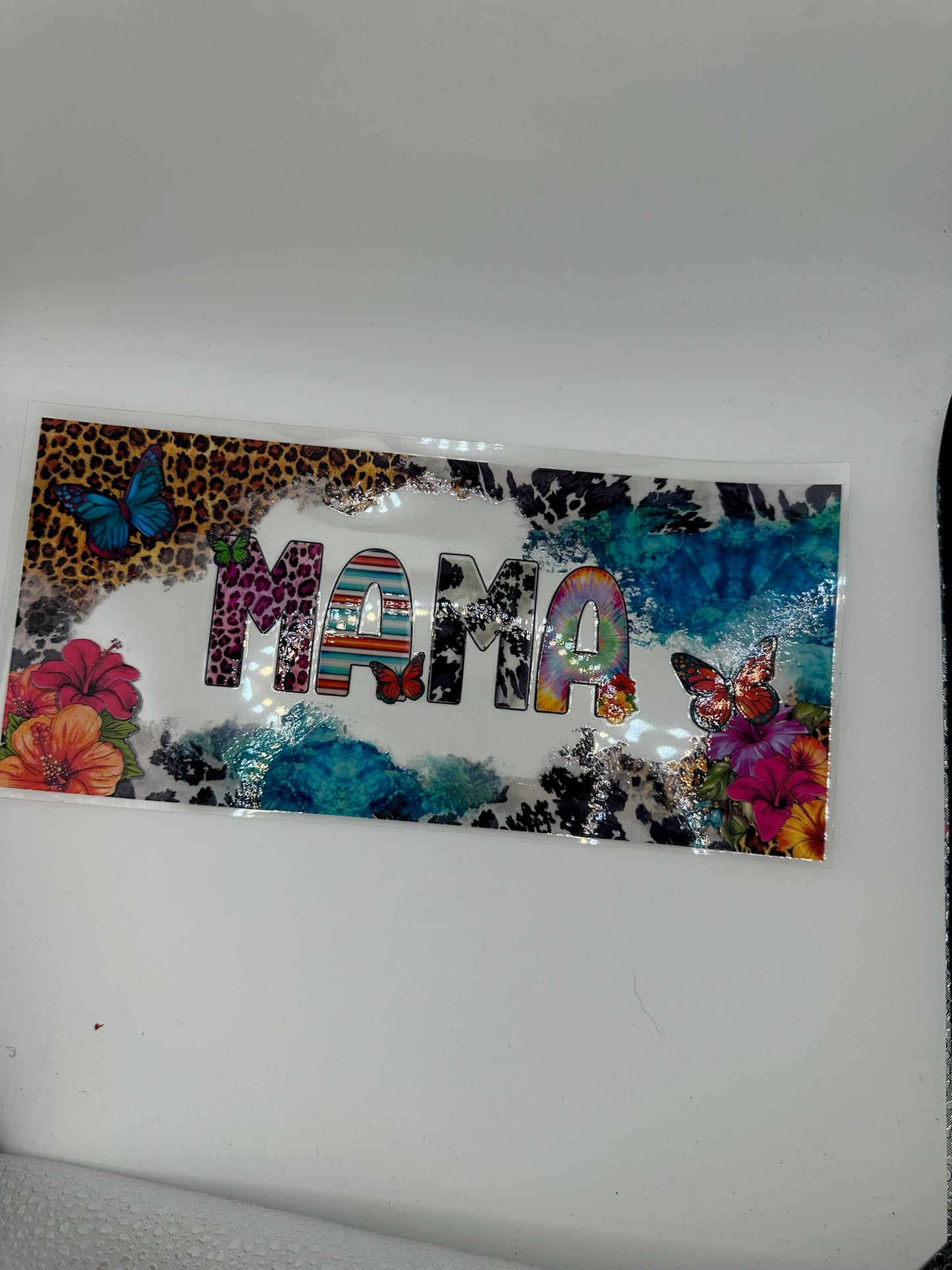 Mama Leopard, butterflies