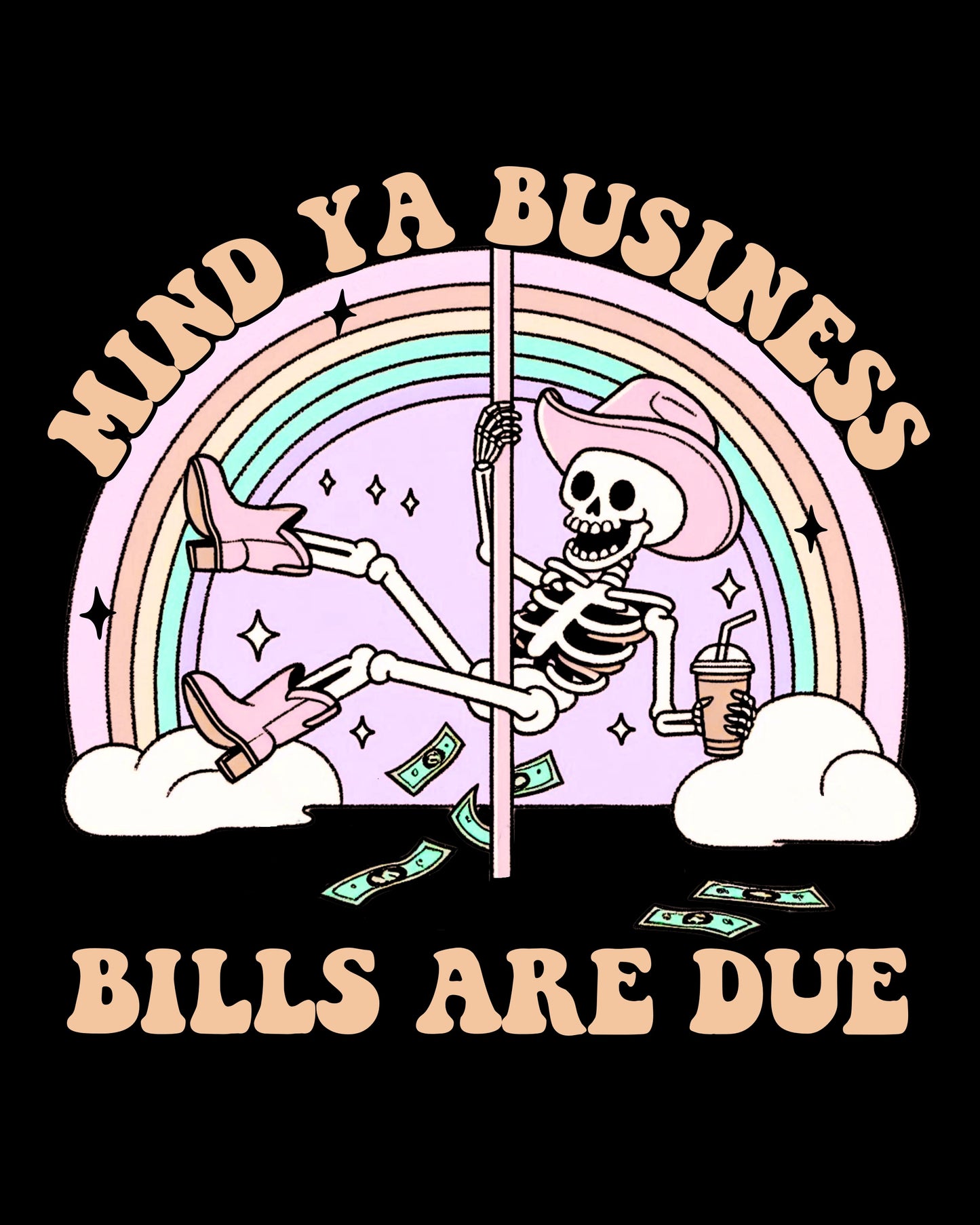 Mind Yo Business - Skeleton
