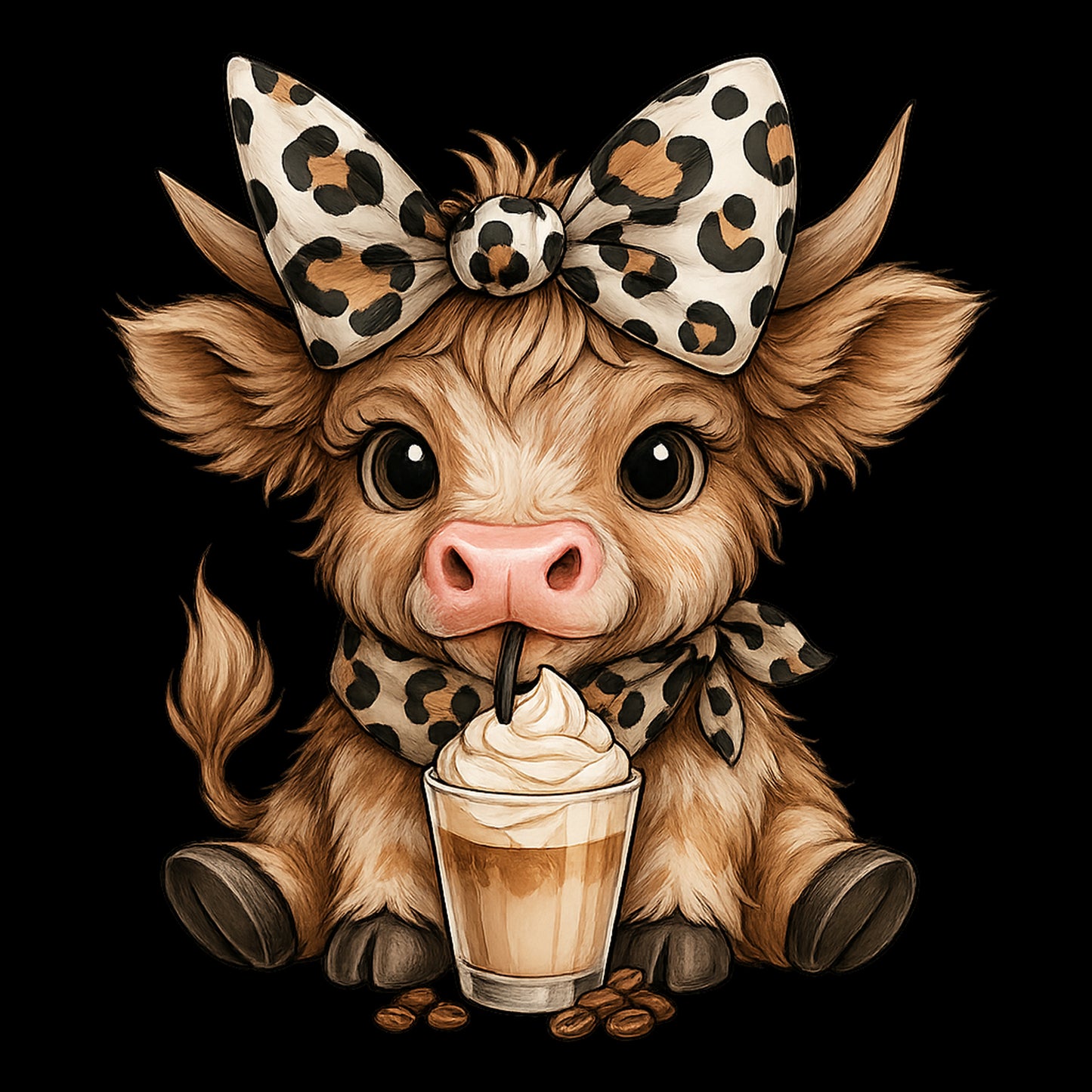 Cute highland & Coffee