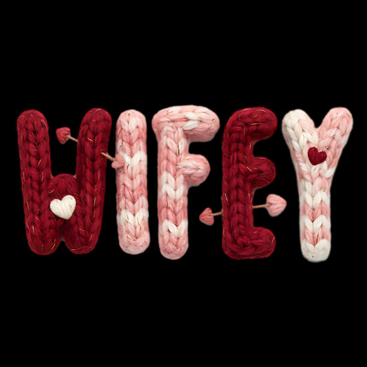Wifey- Red & Pink
