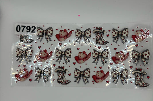 Black & Red Bows and Boots