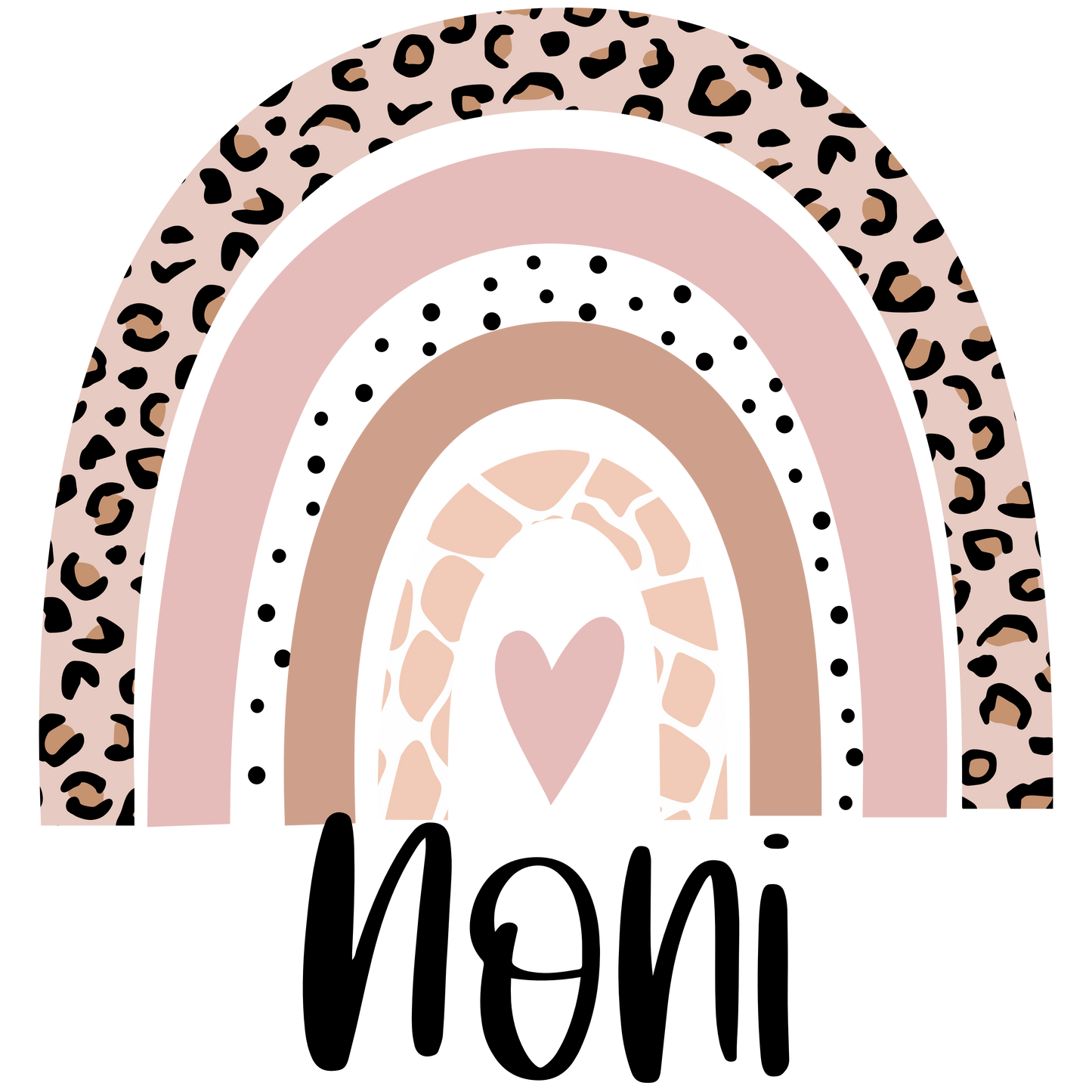 NONI ANIMAL PRINT RAINBOW